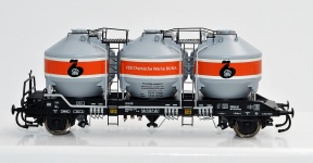 NPE Modellbau NW22087 - H0 Silowagen Uc-y DR Chemiewerke Buna der DR; Ep. IV